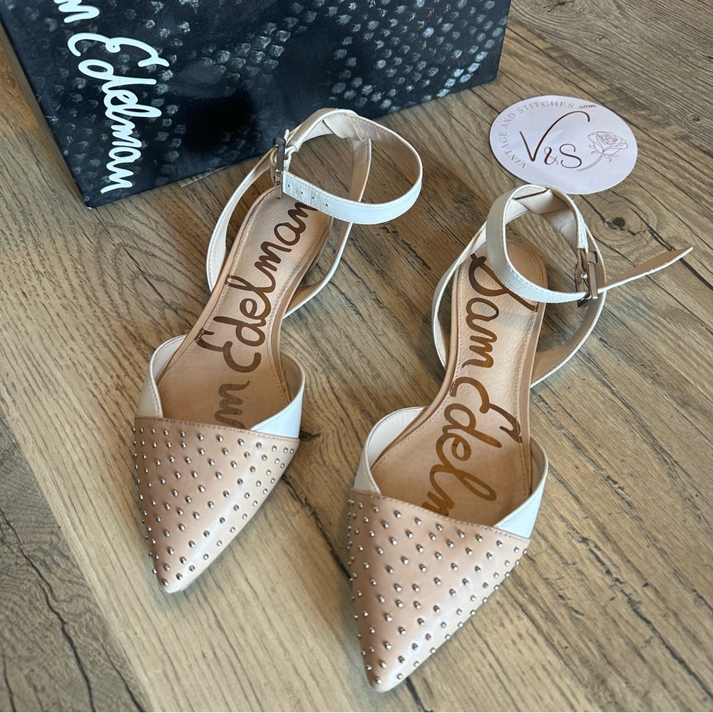 Sam Edelman Studded Brina Flat Sandals 6